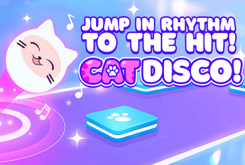 Jump in Rhythm to the Hit! Cat Disco!